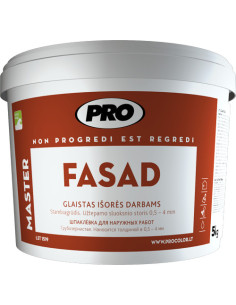 Glaistas PRO.FASAD 5 kg. Statybinės medžiagos