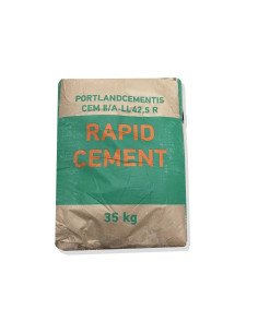 Cementas Portlandcementis CEM II/A-LL 42,5R, po 35kg (pakuotėje 40 maišų po 35kg)