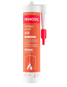 Akrilas ugniai atsparus Premium FireStop Acrylic PENOSIL, 310ml. Statybinės medžiagos